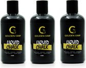 Gouden Grip Liquid Chalk 250ml Voordeelbundel + GRATIS Griptraining E-Book - 3-set - Vloeibaar Magnesium -
