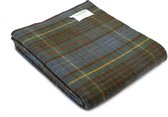 Plaid zonder franje Tartan Antique Hunting Stewart - 140x200 - Nieuw Wol - Tweedmill UK