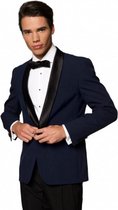 verkleedpak Tuxedo Midnight Blue heren polyester mt 56