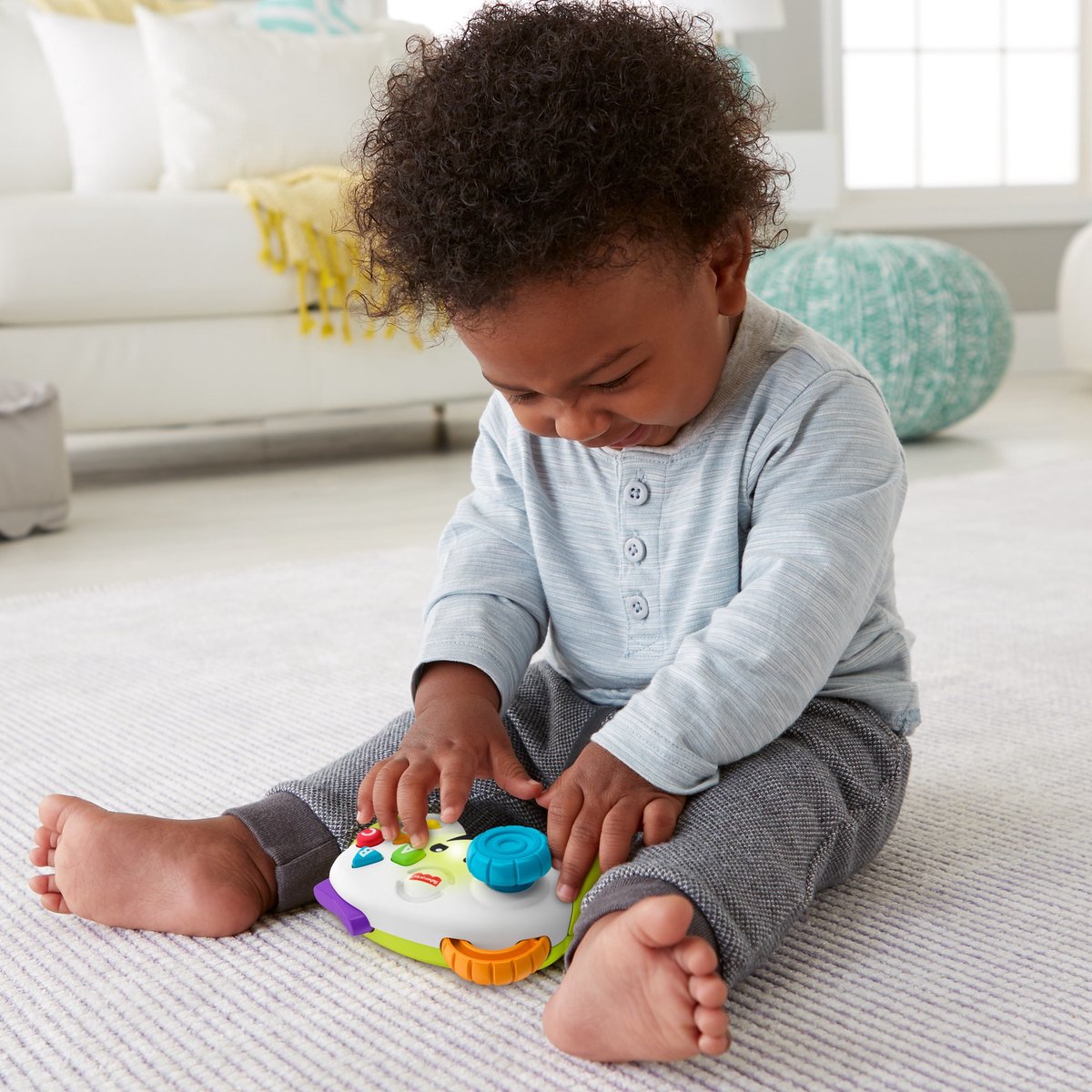Fisher-Price Leerplezier Spelen en Leren Controller - Muzikaal babyspeelgoed met lichtjes — afbeelding 6