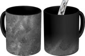 Magische Mok - Foto op Warmte Mok - Zwart - Verf - Zilver - 350 ML - Uitdeelcadeautjes