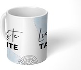 Mok - Quotes - Tante - Liefde - 350 ML - Beker - Uitdeelcadeautjes - Mok met Tekst