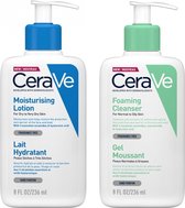 New Duo Pack CeraVe -  CeraVe Foaming Cleanser 236ML -  CeraVe Moisturizing Lotion 236ML -  Face and Body