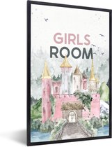 Fotolijst incl. Poster - Quotes - Girls room - Spreuken - Meisje - Kids - Baby - Meiden - 20x30 cm - Posterlijst