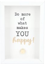 Fotolijst met Compliment Do more of what makes you happy!