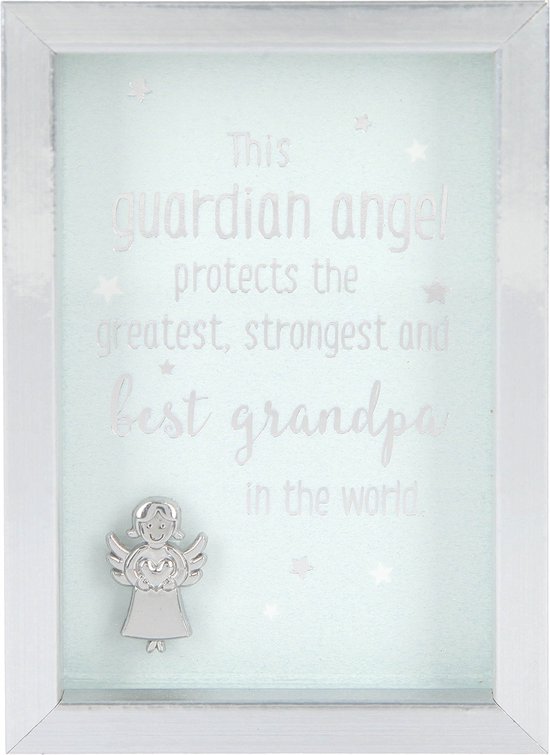 Fotolijst met compliment This guardian angel protects...grandpa