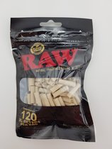 Raw Black Slim XL- Filtres (Longueur 22mm) 120 Filtres