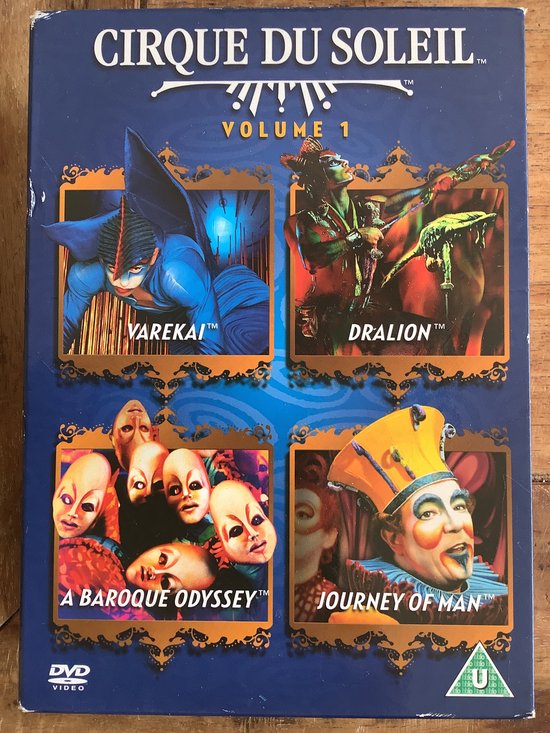 Cirque Du Soleil - 4-title pack - Dralion/Varekei/Journey Of Man/A Baroque Odyssey