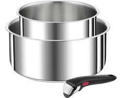 Tefal Ingenio Preference L97393 3-delige set (kookpan 16/20 cm + handgreep) - inductie