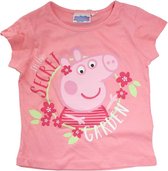 Peppa Pig -T-shirt Peppa Pig - meisjes - roze - maat 122/128