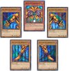 Afbeelding van het spelletje Trading Card - Yu-Gi-Oh! - Exodia The Forbidden One Set - Complete set