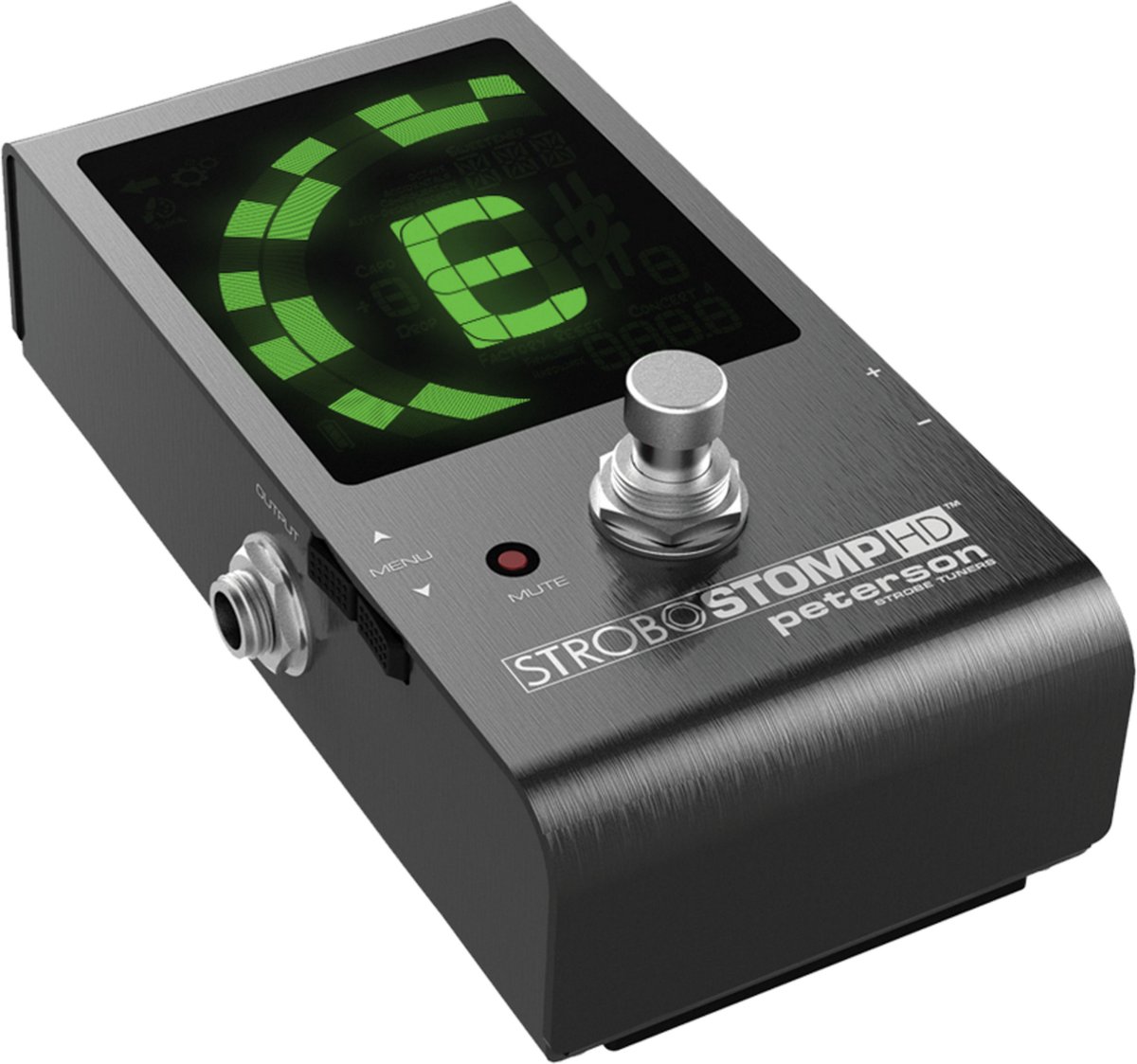 Peterson StroboStomp HD Tuner - Stemapparaat voor gitaar en bas - Professioneel