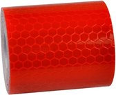 3 meter Reflecterende tape - 5cm breed - reflecterende tape - rood