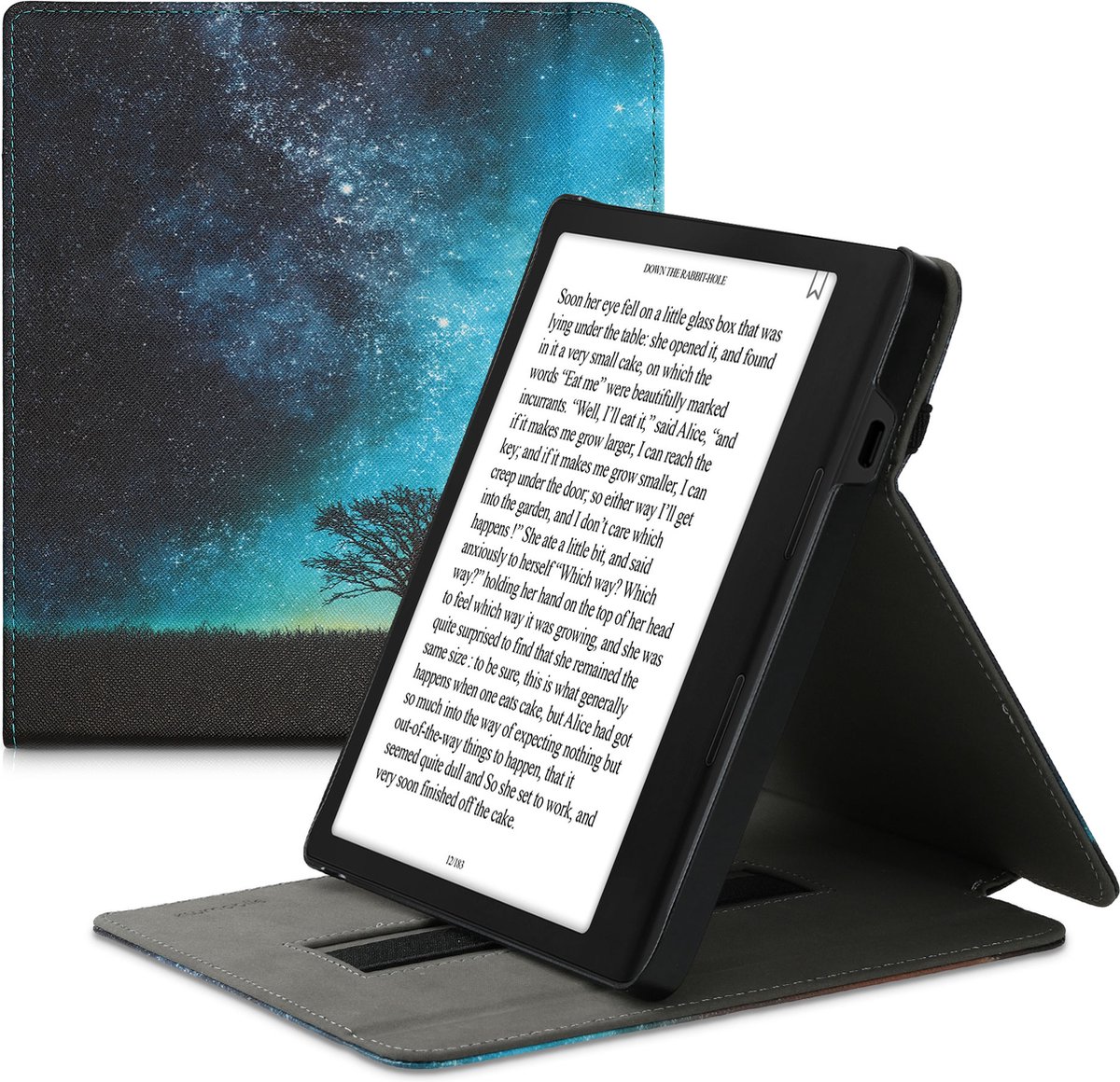 Kobo Sage Backcover hoesje met Penhouder transparant