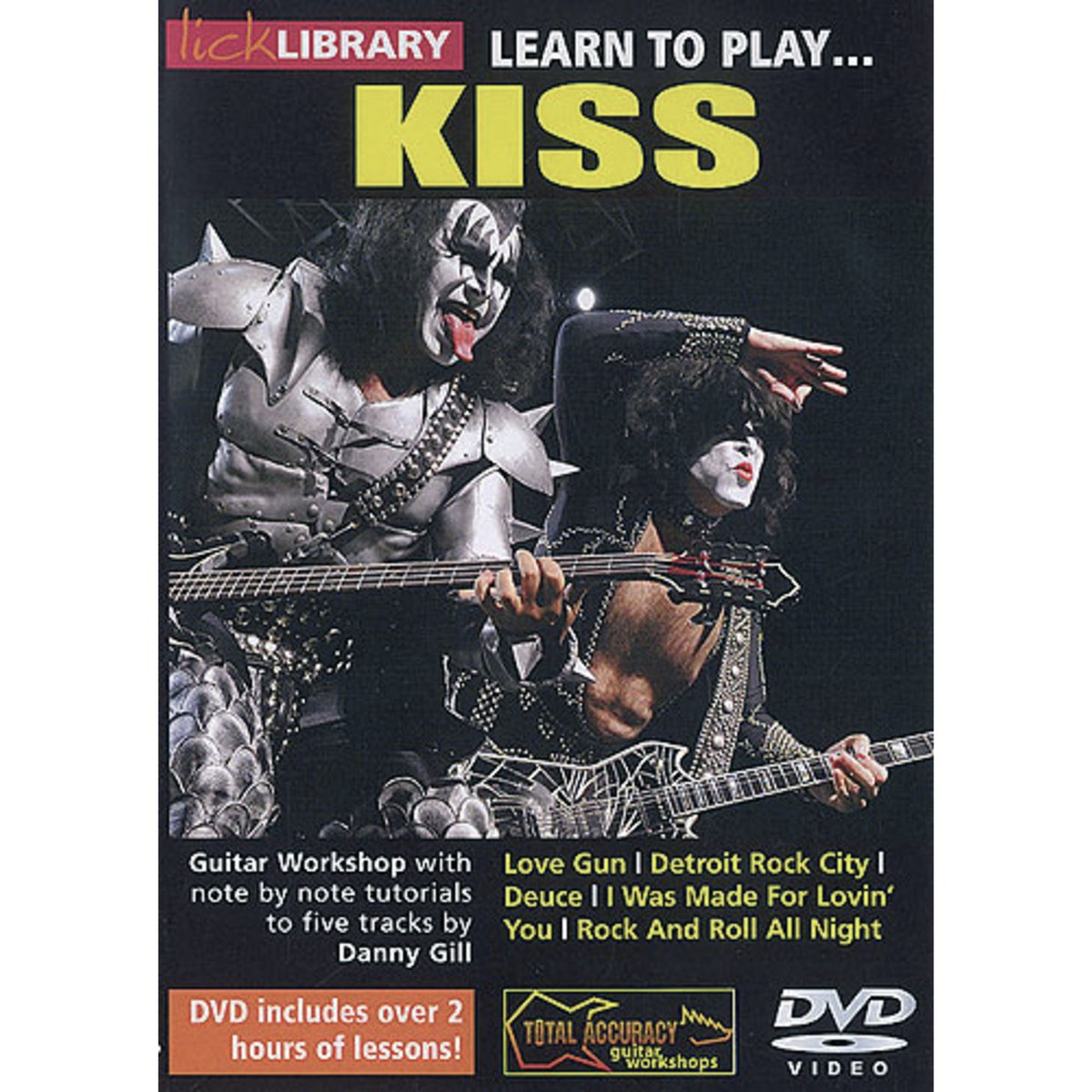 Roadrock International Lick Library - Kiss Learn to play (gitaar), DVD - DVD