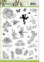 Amy Design - Clearstamp - Friendly Frogs - ADCS10072
