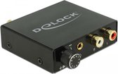 DELOCK DA-Converter + Headphone Amp - Digitale converters