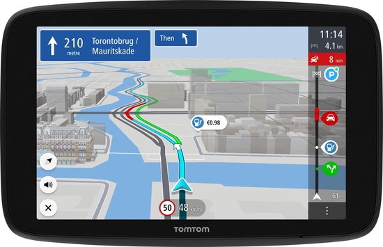 Negende Verzwakken Nederigheid TomTom GO Discover 5” autonavigatie met kaartdekking Wereld | bol.com