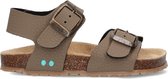 Bunnies JR Bonny Beach Jongens Sandalen - Groen/Grijs - Imitatieleer - Gesp