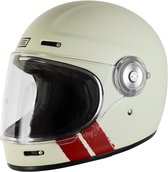 Origin - Motorhelm - Vintage wit - Maat S