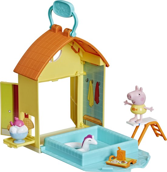 Peppa Pig - Peppa's Zwembad Plezier - Speelfiguur