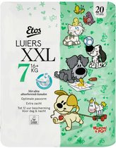 Etos Woezel & Pip Luiers XXL Maat 7 - 16+ kg - 60 stuks (3x20 stuks)