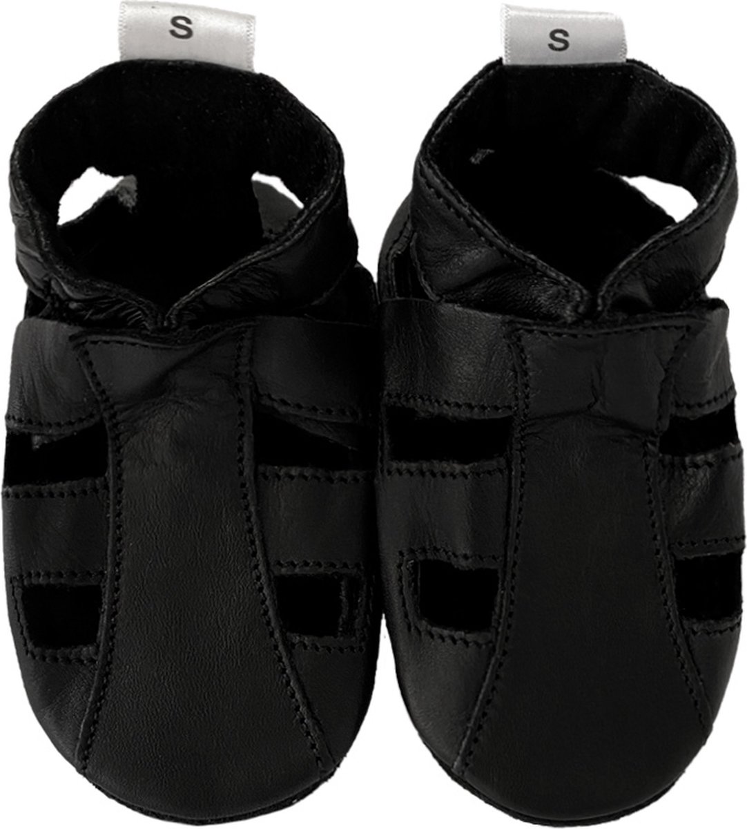 BabySteps babyslofjes Black Sandals