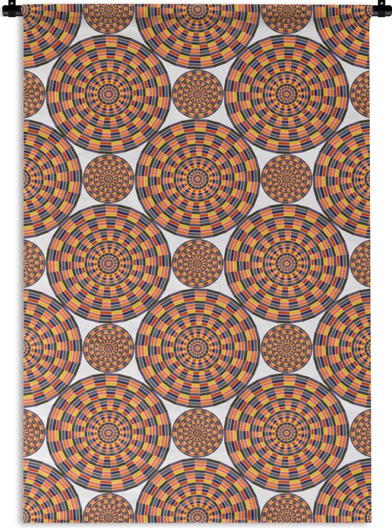 Tapisserie - Tapisserie - Mandala - Mexique - Motif - 120x180 cm - Tapisserie