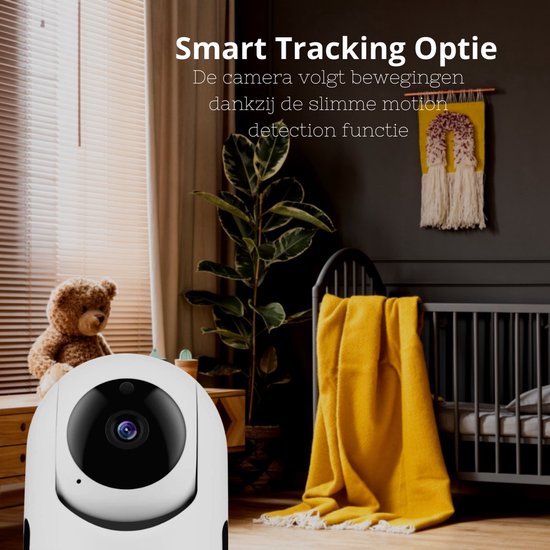 Q-time® Premium 1080P Draadloze Mini IP Camera WiFi Babyfoon (honden  huisdier-camera)... | bol