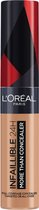 L'Oréal Paris - Infaillible More Than Concealer - 328.5 Crème Brûlée -Langhoudende concealer met een hoge dekking - 11ml