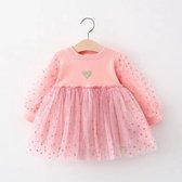 Baby Garden baby feestjurkje Maat 86 Roze