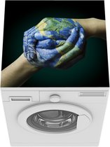 Wasmachine beschermer - Wasmachine mat - Aarde - Hand - Kleur - 60x60 cm - Droger beschermer