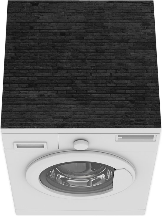 Tapis de protection pour machine à laver - Pierres - Zwart - Murs