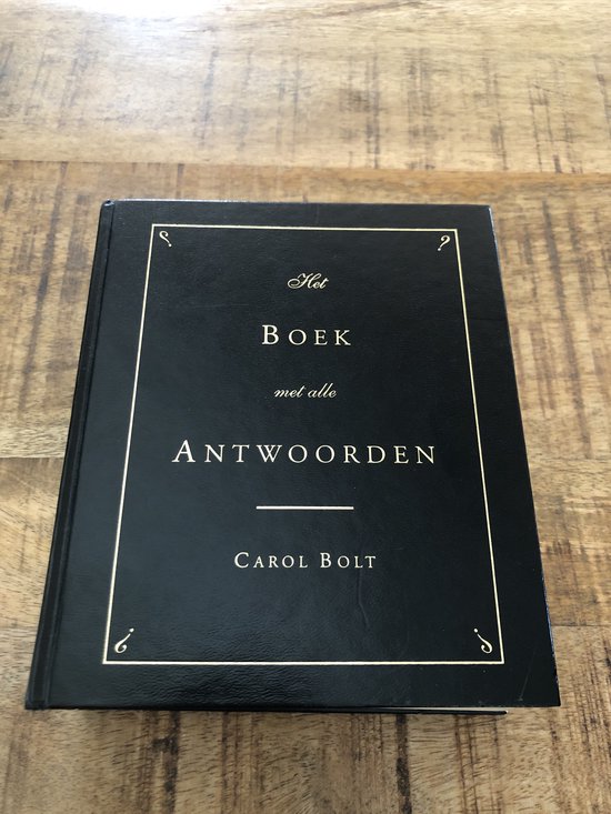 Het boek met alle antwoorden - geb - cover
