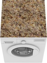 Wasmachine beschermer - Wasmachine mat - Graniet - Goud - Antiek - Patronen - 60x60 cm - Droger beschermer