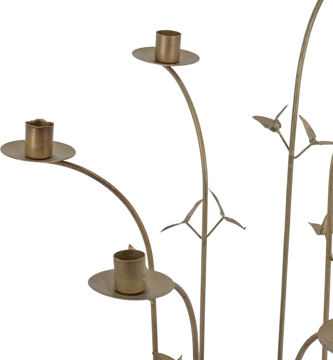 Spetebo Magneet kaarsenplateau voor staafkaarsen, 30 x 15 cm, metalen