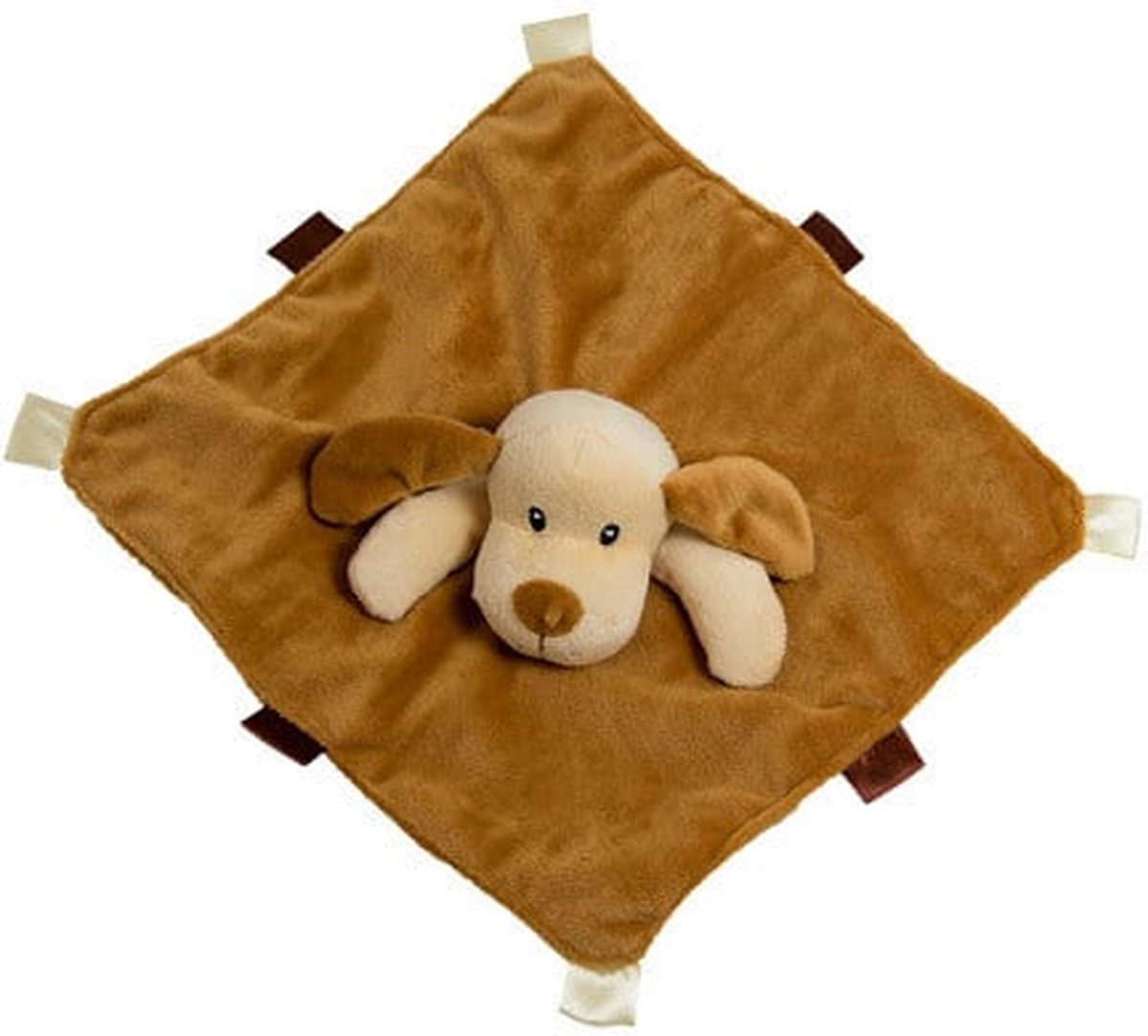 Jack and Vanilla knuffel voor puppy - hond - 27 x 27 cm -