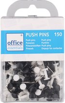 Office Punaises - zwart/wit 150 stuks voor kantoor of thuis Push Pins