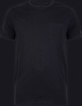 P&S Heren T-shirt-FRANK-Black-S