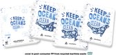 Schrift adoc ocean waste plastics a5 lijn 144pag | 1 stuk | 10 stuks
