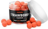 Strawberry Pop-ups Rood | Aas | Karpervissen | Partikels | Karper Aas | Karper Vissen | Karper Voer | Karper