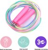 foto van Jobber Toys - Lang Springtouw kinderen - Regenboog - Unicorn - 5 meter