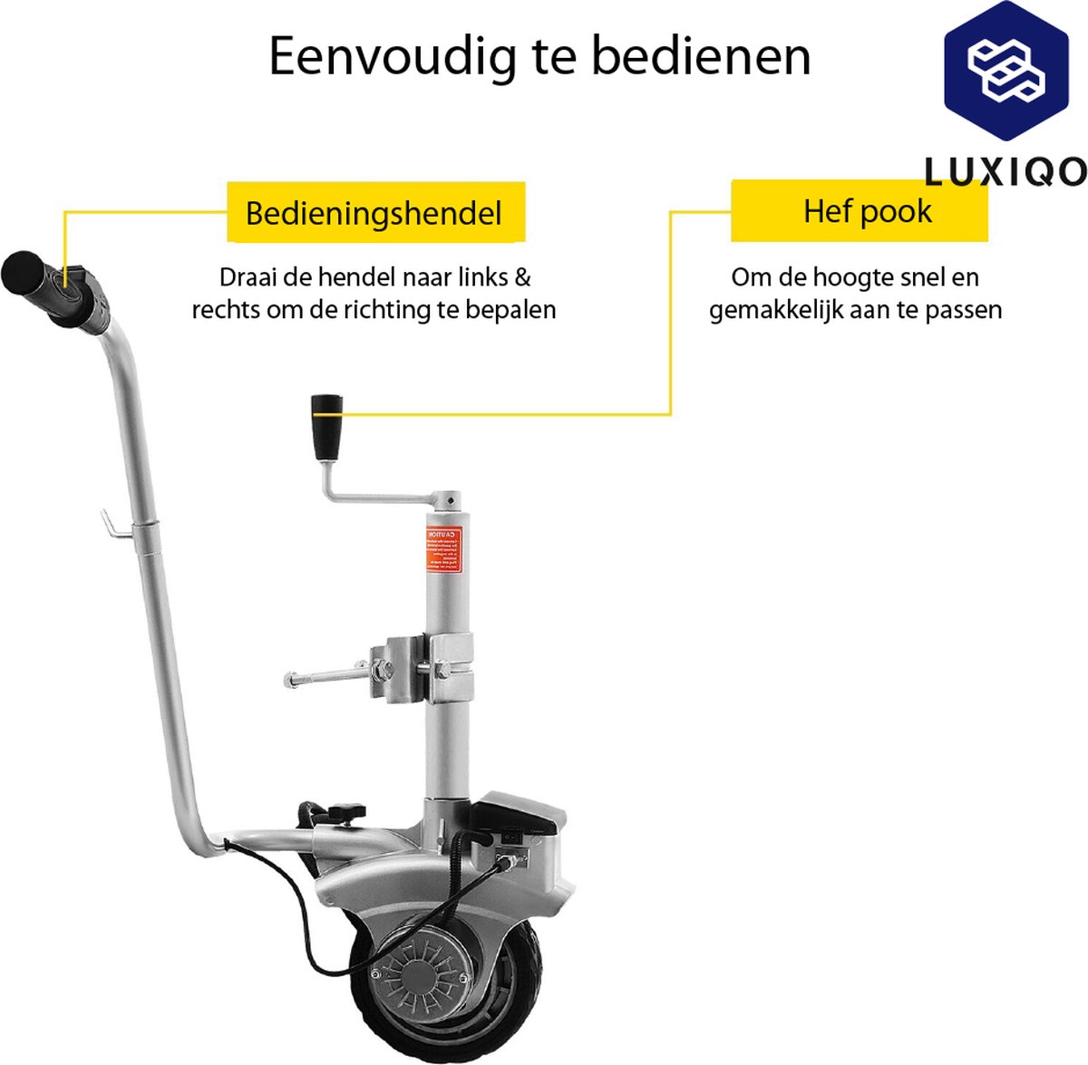 Roue jockey motorisée + batterie + sac antideflagrant inifuge - Équipement  caravaning