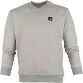 Scotch and Soda - Sweater Felpa Grijs - S - Regular-fit