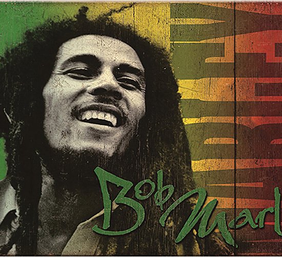 Signs-USA - Muziek Sign - metaal - Bob Marley - 30 x 40 cm