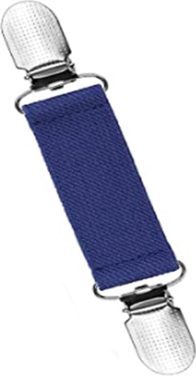 Vestsluiting - Stylish band blauw- vestclip dames -vestsluiting dames - vestclip - vestsluiting vestclip - sjaalspeld - vestspeld - vestklem