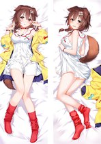 Inugami Korone Vtuber Anime Body Pillow Waifu Hoes Dakimakura Kussen Case 112