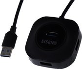 Eisenz Hub1 USB Hub, USB hub 4 poorts, usb verdeler, usb splitter, usb verdeler splitter