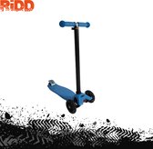 RiDD Kids Trottinette - Trottinette Freestyle - Step - ABEC-7 - A partir de 3 ans - 2 Roues Arrières avec éclairage LED - Frein Inox - Blue - Blauw