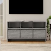 Tv meubel 102x37,5x52,5 cm spaanplaat grijs